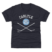 将图片加载到图库查看器，Randy Carlyle Pittsburgh 25 Sticks WHT
