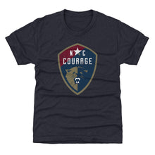 Load image into Gallery viewer, North Carolina Courage Vintage Primary Logo WHT
