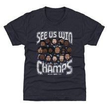 Load image into Gallery viewer, Seattle Football 2025 Champs Cartoon WHT
