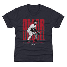 将图片加载到图库查看器，Omar Vizquel Cleveland Player Name WHT
