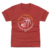 将图片加载到图库查看器，Jalen Johnson Atlanta Hawks Player Ball WHT
