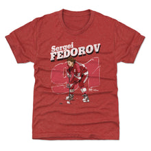 Load image into Gallery viewer, Sergei Fedorov Detroit Retro WHT
