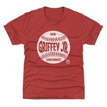 将图片加载到图库查看器，Ken Griffey Jr. Cincinnati Baseball WHT
