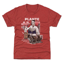 将图片加载到图库查看器，Jacques Plante Montreal Throwback WHT
