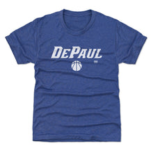 Load image into Gallery viewer, DePaul Blue Demons Basketball Minimalist WHT
