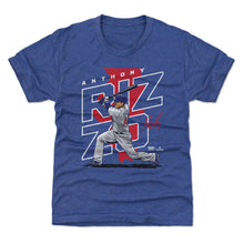 将图片加载到图库查看器，Anthony Rizzo Chicago C Player Map WHT
