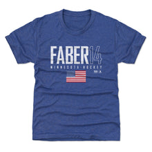 Load image into Gallery viewer, Brock Faber Minnesota USA Elite WHT
