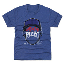 将图片加载到图库查看器，Anthony Rizzo Chicago C Player Silhouette WHT
