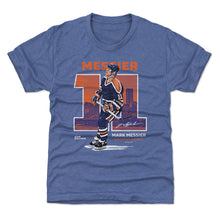 将图片加载到图库查看器，Mark Messier Edmonton Throwback WHT
