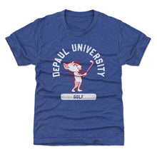 Load image into Gallery viewer, DePaul Blue Demons Mascot Golf WHT
