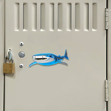 Load image into Gallery viewer, Acrylicious Attack Swimming Shark Magnet by Onyx O
