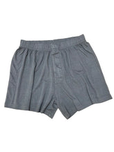将图片加载到图库查看器，Men's Bamboo Underwear Set - Tank Top + Boxers in Charcoal Grey Color
