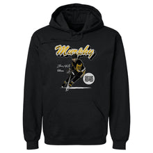 将图片加载到图库查看器，Larry Murphy Pittsburgh Retro Script WHT
