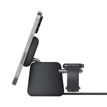 Load image into Gallery viewer, Belkin BoostCharge Pro 2-in-1 Wireless Charging Dock | MagSafe Compatibility | Adjustable Stand | 15W Fast Charge
