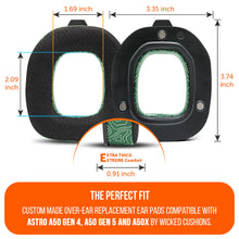 Load image into Gallery viewer, Astro A50 Gen 4, Gen 5 and A50X Earpads - WC FreeZe Cooling Gel
