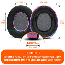 Load image into Gallery viewer, Arctis Nova Pro Wireless, Nova Elite &amp; Nova Pro Omni Earpads - WC FreeZe Cooling Gel
