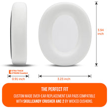 Load image into Gallery viewer, Upgraded Skullcandy Crusher ANC 2 Earpads - WC PadZ Crusher ANC 2
