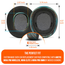 Load image into Gallery viewer, Arctis Nova Pro Wireless, Nova Elite &amp; Nova Pro Omni Earpads - WC FreeZe Cooling Gel
