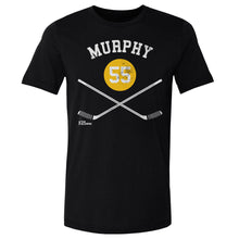 将图片加载到图库查看器，Larry Murphy Pittsburgh 55 Sticks WHT
