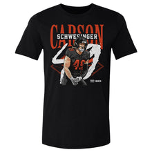 将图片加载到图库查看器，Carson Schwesinger Cleveland Player Name WHT
