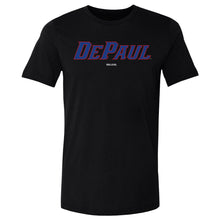 将图片加载到图库查看器，DePaul Blue Demons Wordmark WHT
