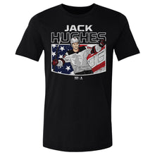 Load image into Gallery viewer, Jack Hughes New Jersey American Flag WHT
