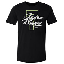Load image into Gallery viewer, Jaylen Brown Boston Number Script WHT
