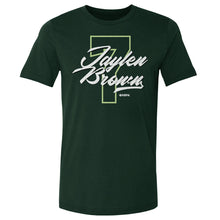 Load image into Gallery viewer, Jaylen Brown Boston Number Script WHT
