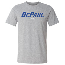 Load image into Gallery viewer, DePaul Blue Demons Wordmark Royal WHT
