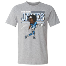 将图片加载到图库查看器，Derwin James Los Angeles C Cartoon WHT
