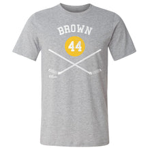将图片加载到图库查看器，Rob Brown Pittsburgh 44 Sticks WHT
