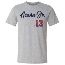 将图片加载到图库查看器，Ronald Acuna Jr. Atlanta Script
