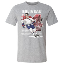 将图片加载到图库查看器，Jean Beliveau Montreal Throwback WHT

