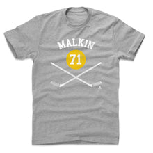 将图片加载到图库查看器，Evgeni Malkin Pittsburgh Sticks WHT
