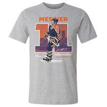 将图片加载到图库查看器，Mark Messier Edmonton Throwback WHT

