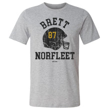 Load image into Gallery viewer, Brett Norfleet College Helmet Font
