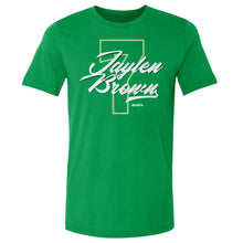 Load image into Gallery viewer, Jaylen Brown Boston Number Script WHT
