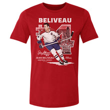 将图片加载到图库查看器，Jean Beliveau Montreal Throwback WHT
