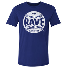 将图片加载到图库查看器，John Rave Kansas City Baseball WHT

