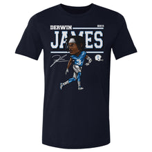 将图片加载到图库查看器，Derwin James Los Angeles C Cartoon WHT
