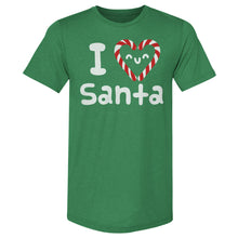Load image into Gallery viewer, Christmas I Love Santa WHT
