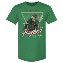 Load image into Gallery viewer, Quinn Hughes Minnesota Triangle Retro WHT
