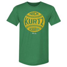 将图片加载到图库查看器，Nick Kurtz Sacramento Vintage Baseball WHT
