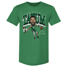 将图片加载到图库查看器，Jayson Tatum Boston Celtics Cartoon WHT
