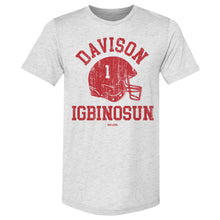 将图片加载到图库查看器，Davison Igbinosun College Helmet Font
