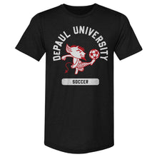 Load image into Gallery viewer, DePaul Blue Demons Mascot Soccer WHT
