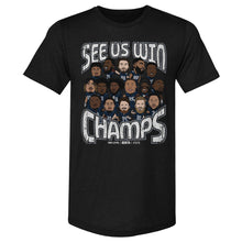 Load image into Gallery viewer, Seattle Football 2025 Champs Cartoon WHT
