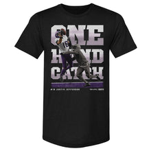 Load image into Gallery viewer, Justin Jefferson Minnesota One Hand Catch WHT
