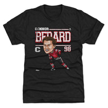 Load image into Gallery viewer, Connor Bedard Chicago Cartoon WHT
