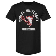 Load image into Gallery viewer, DePaul Blue Demons Mascot Tennis WHT
